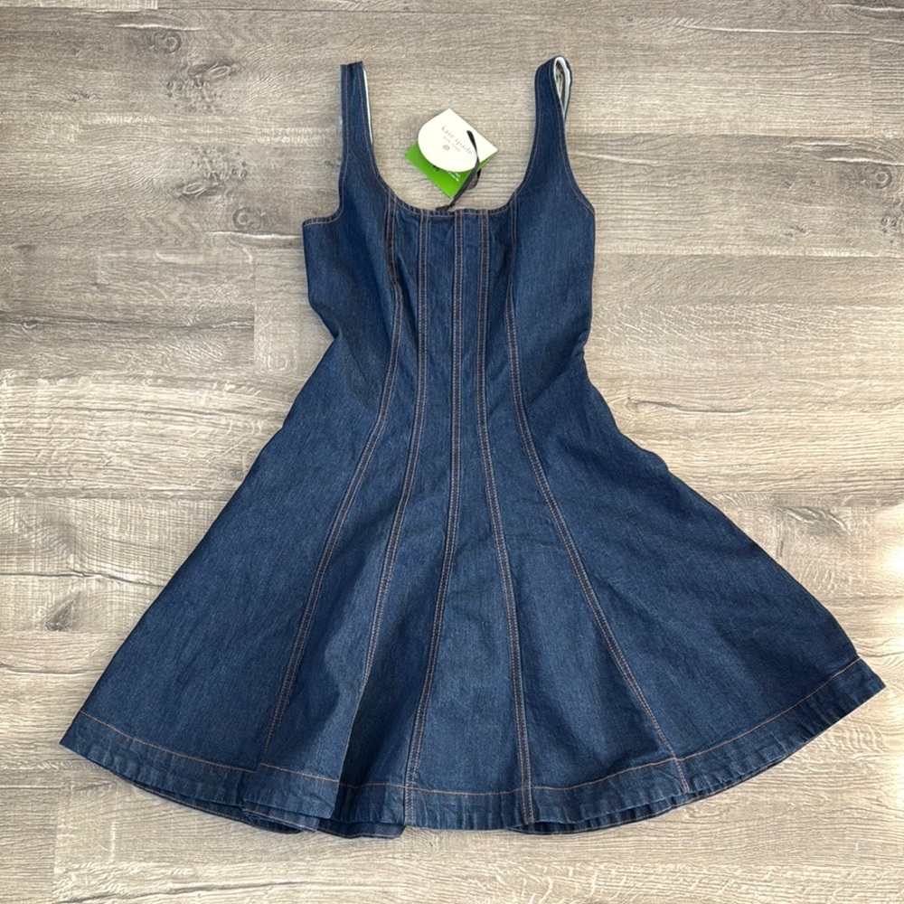 kate spade new york x Target Denim Seamed Mini Dress